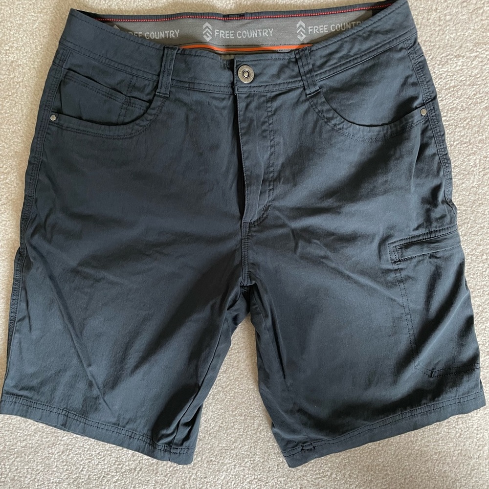 Free country Blue five pocket cargo short